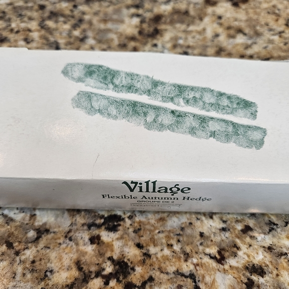 Dept 56 Flexible Autumn Hedges Set of 2 in box  Retired Collectible Holiday 1998 - Picture 10 of 15